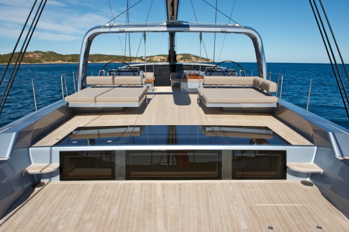 Sailing yacht Sarissa -  Cockpit